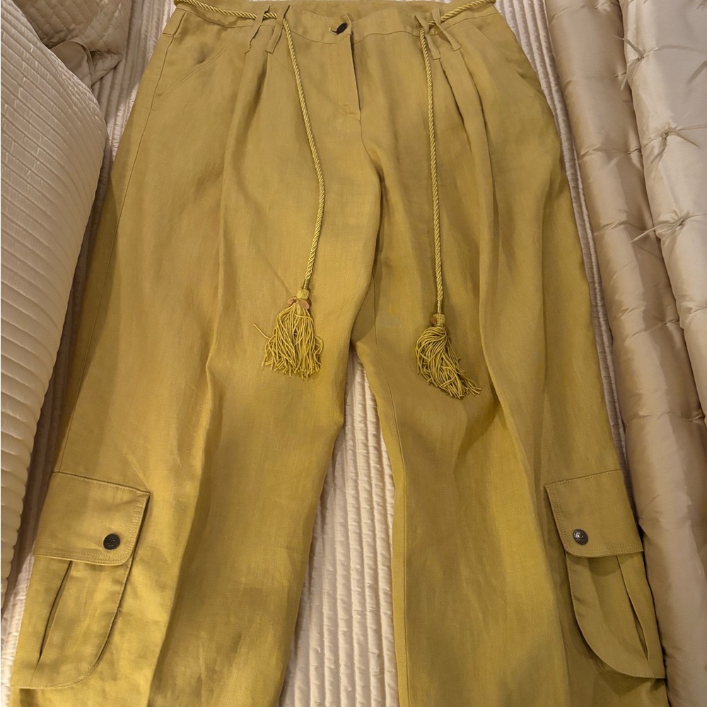Cynthia Steffe Linen Sophisticated Pants, size 10